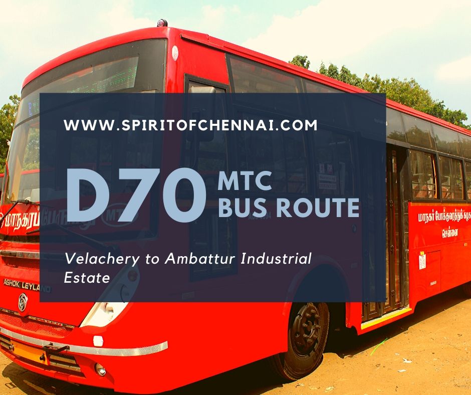 MTC D70 Bus Route