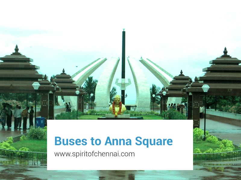 MTC Buses to Anna Square