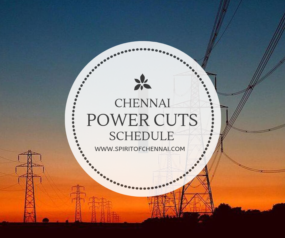 Power Cut Today and Tomorrow in Chennai