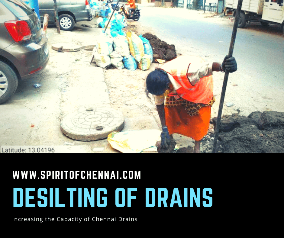 Desilting of Storm Water Drains in Chennai
