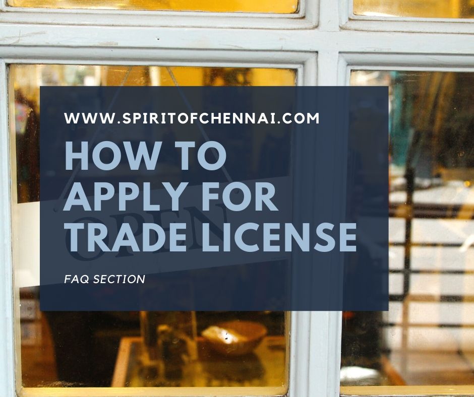 apply for trade license in chennai