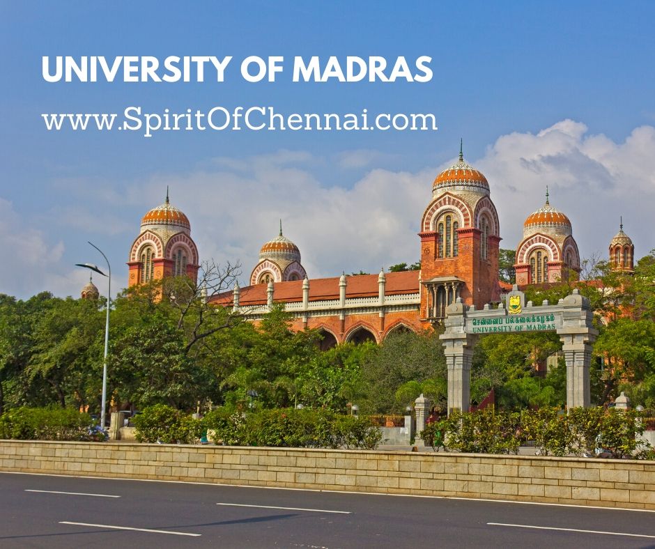 University Of Madras - Centenary Building (Places Near Marina Beach)