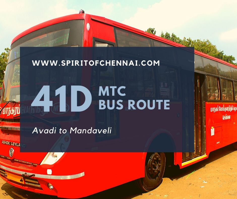 41D MTC Bus Route