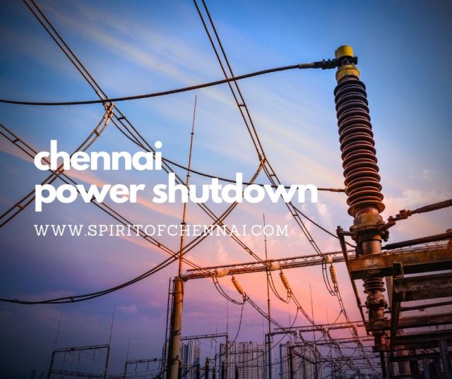 Today, Tomorrow Power Electricity Shutdown In Chennai For Maintenance