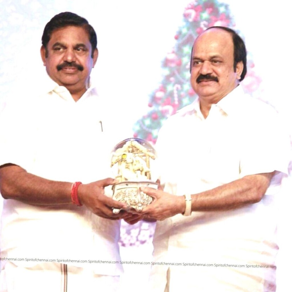 J.C.D.Prabhakar with President EPS