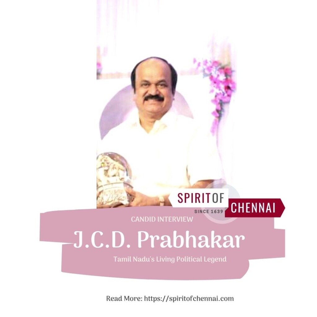 J.C.D.Prabhakar: Interview with TN Politician
