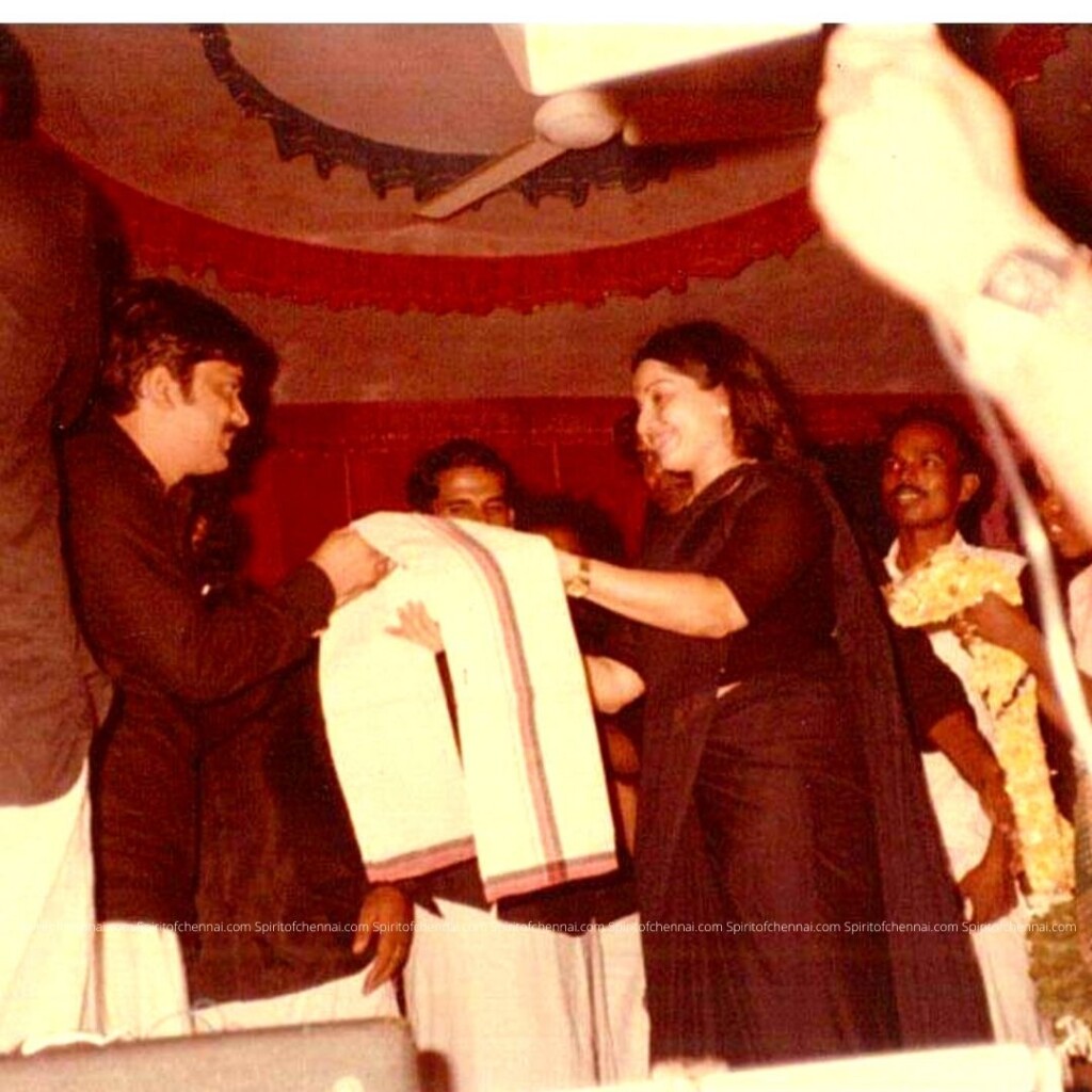 J.C.D.Prabhakar with Ms. J. Jayalalitha