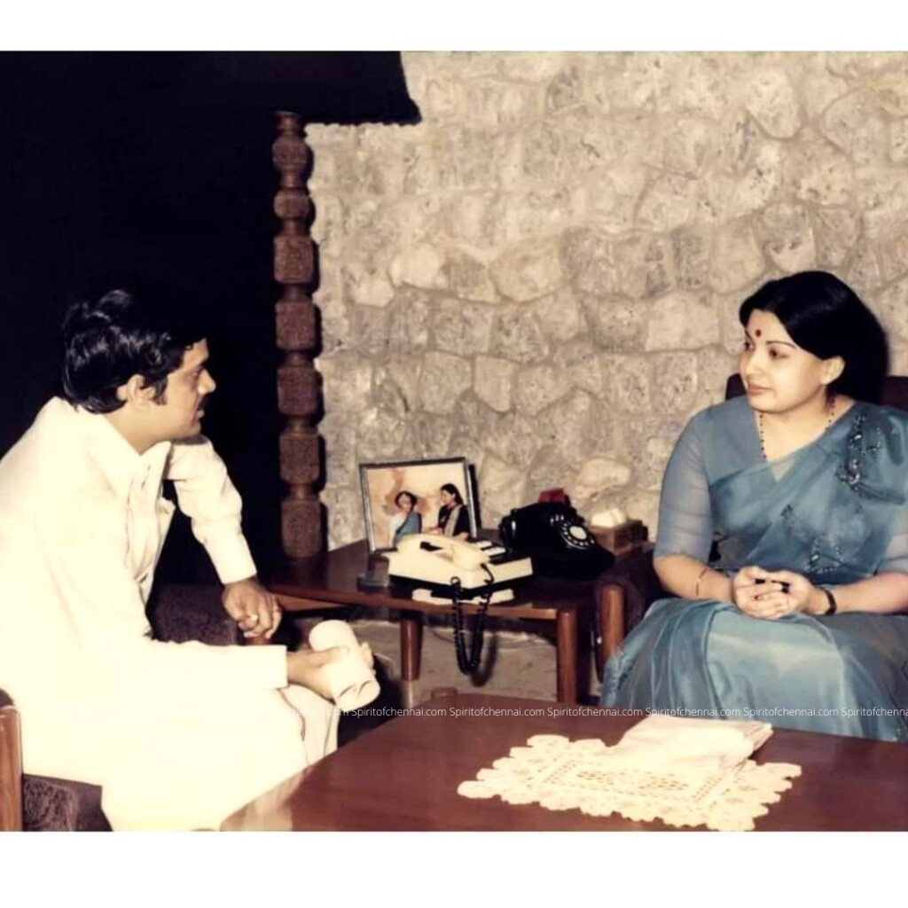  J.C.D.Prabhakar with J.Jayalalitha