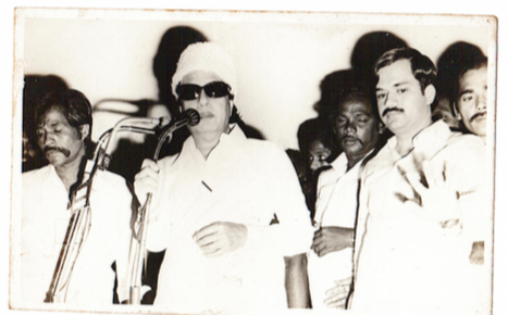 J.C.D.Prabhakar with Dr. M.G.R