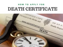 death certificate chennai online
