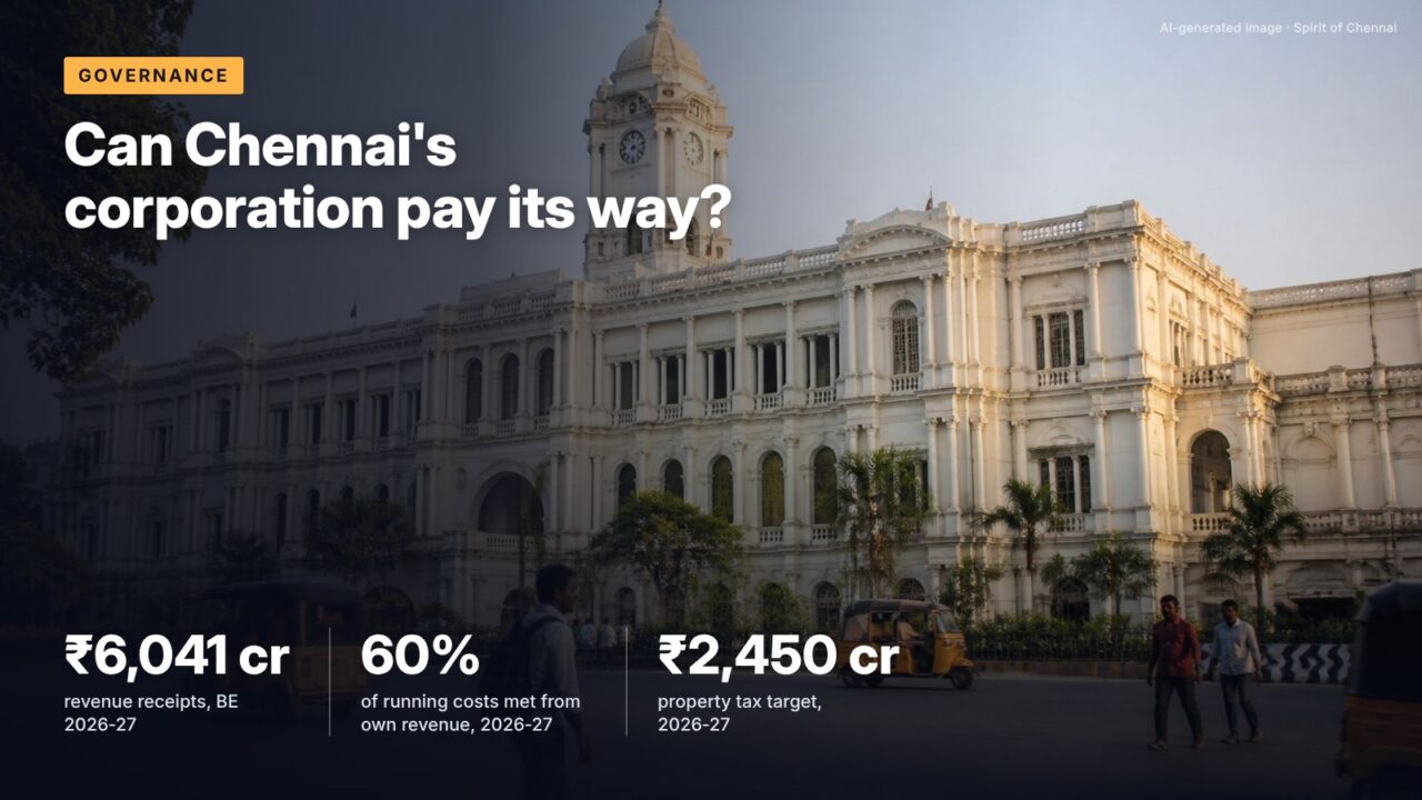 Can Chennai's corporation pay its way?