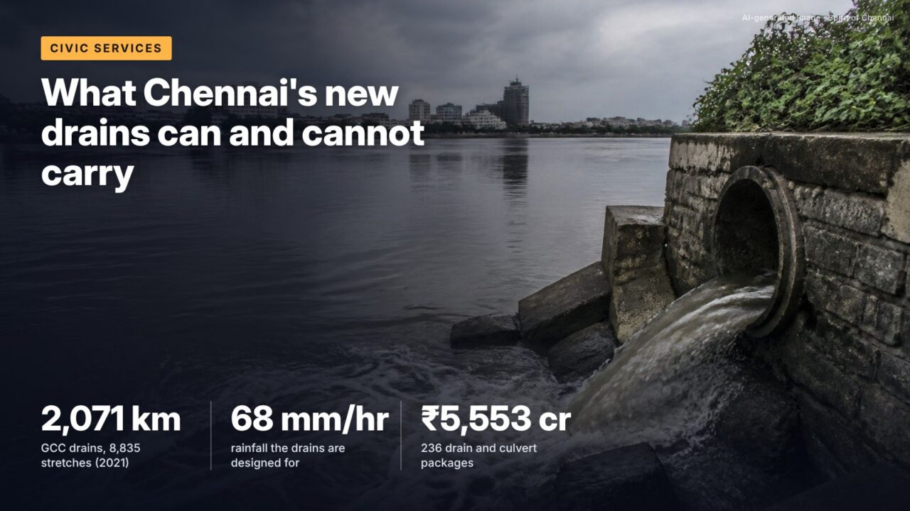 What Chennai's new drains can and cannot carry