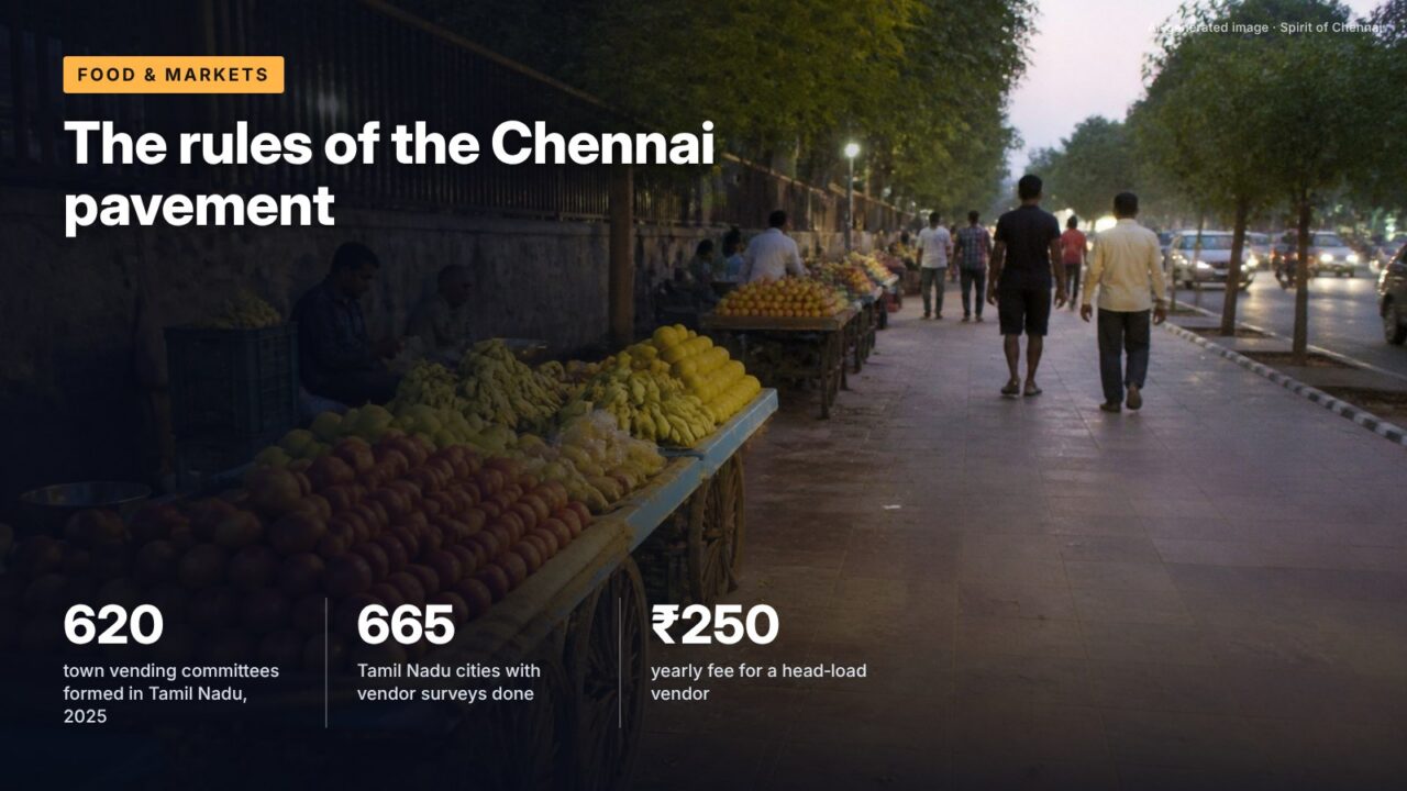 The rules of the Chennai pavement