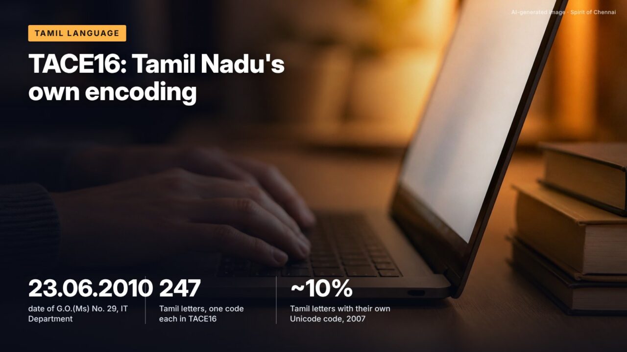 TACE16: Tamil Nadu's own encoding
