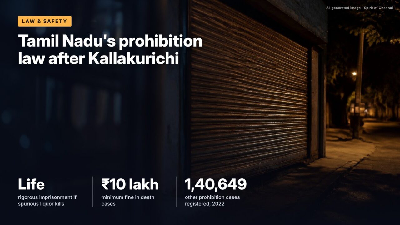 Tamil Nadu's prohibition law after Kallakurichi
