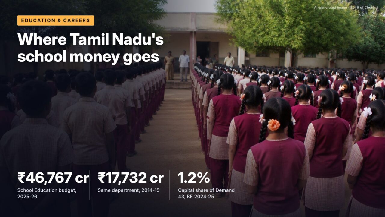 Where Tamil Nadu's school money goes