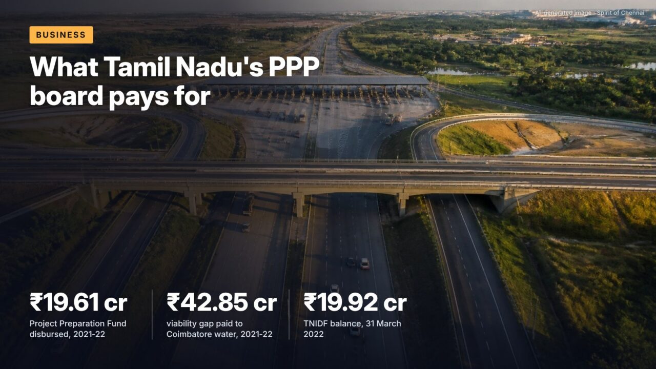 What Tamil Nadu's PPP board pays for